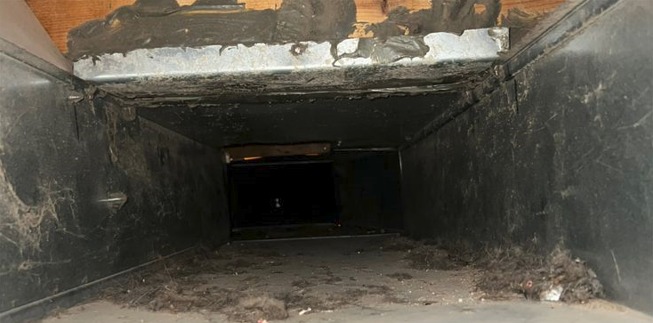 Air Duct Cleaning Before